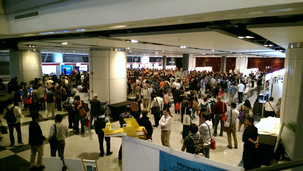 Evening view of Singapore during the conference