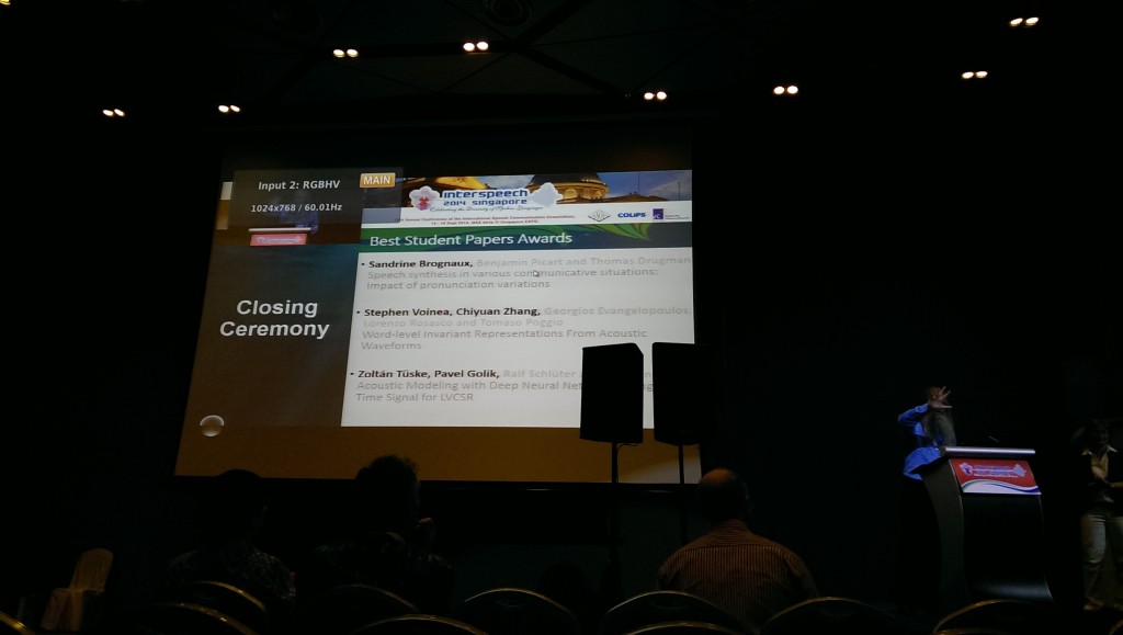 Conference networking and exhibition area