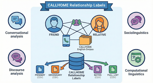 CALLHOME Relationship Labels